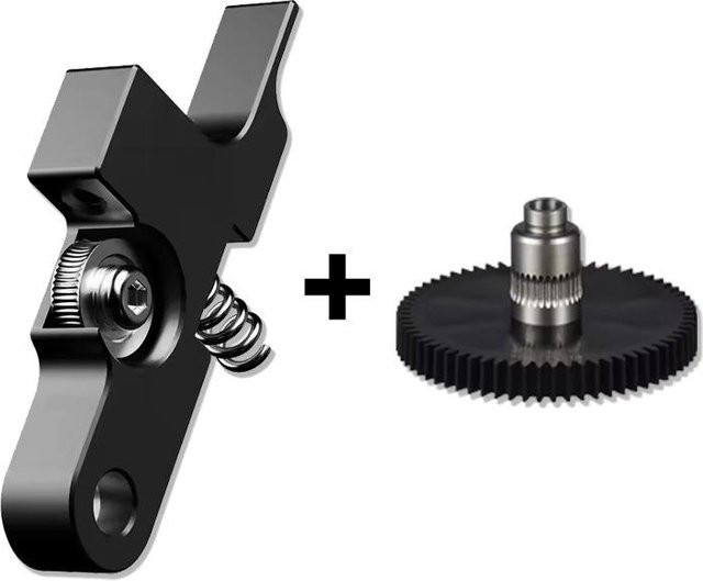 Verbessertes Metall-Extruder-Zahnrad für Artillery Genius Sidewinder X1 X2 Hornet Titan Aero in Grau für 1,75 mm Filament - Bild 1
