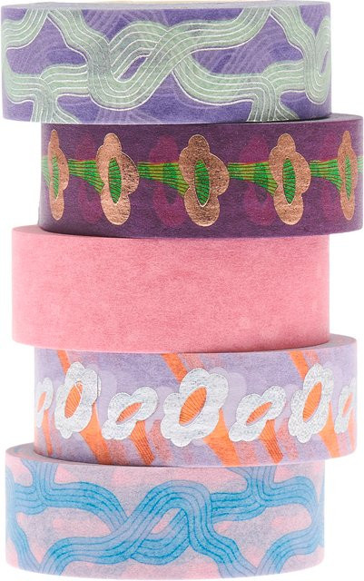 Rico Design Paper Poetry Washi-Tape Set Shrooom Pfifferlinge in Multicolor - Bild 1