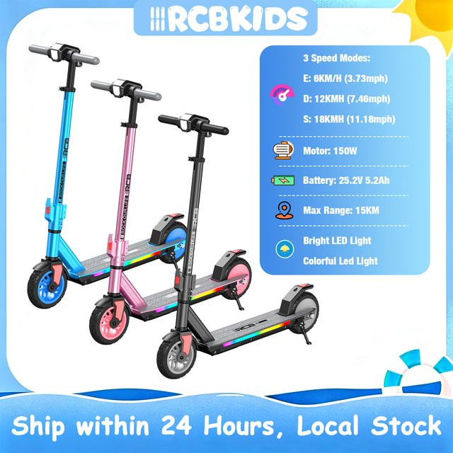 RCB KIDS R12 PRO Elektro Scooter, ab 6 Jahre - Bild 1
