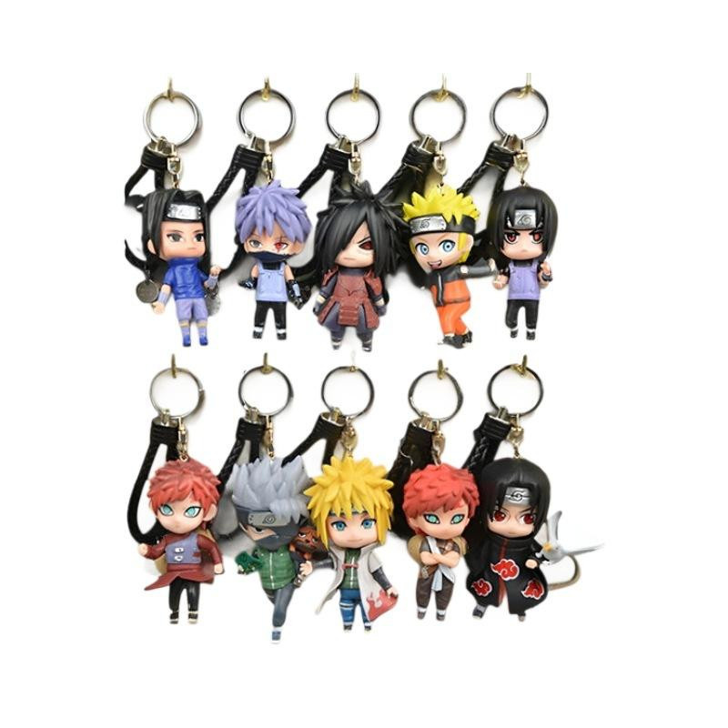 Yiran toy 1 Naruto Modell Schlüsselanhänger PVC Bunt / Mehrfarbig - Bild 2