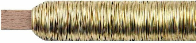Preissler Lackdraht in Gold, 0,5 mm, 100 g - Bild 1