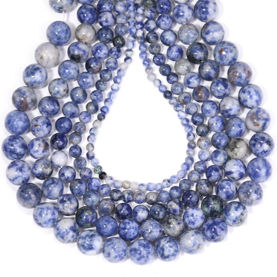 SANSWL Armband, Sodalith, weiß, blau, mattiert, Damen - Bild 3