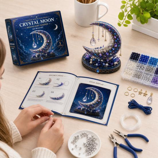 VividHive Mythische Tiere DIY Perlen-Set Bastelset mit Glasperlen - Bild 2