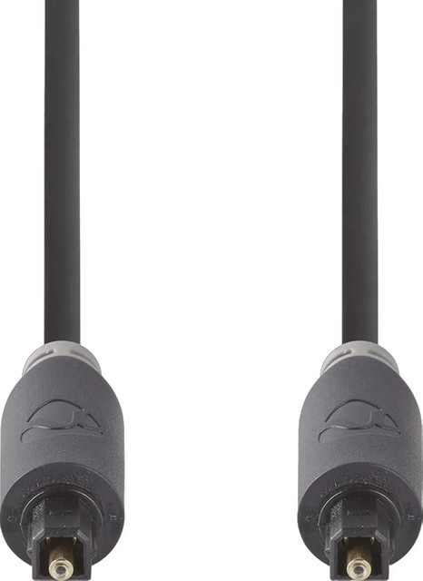 Nedis Optisches Kabel Grau, Länge: 1 m - Bild 1