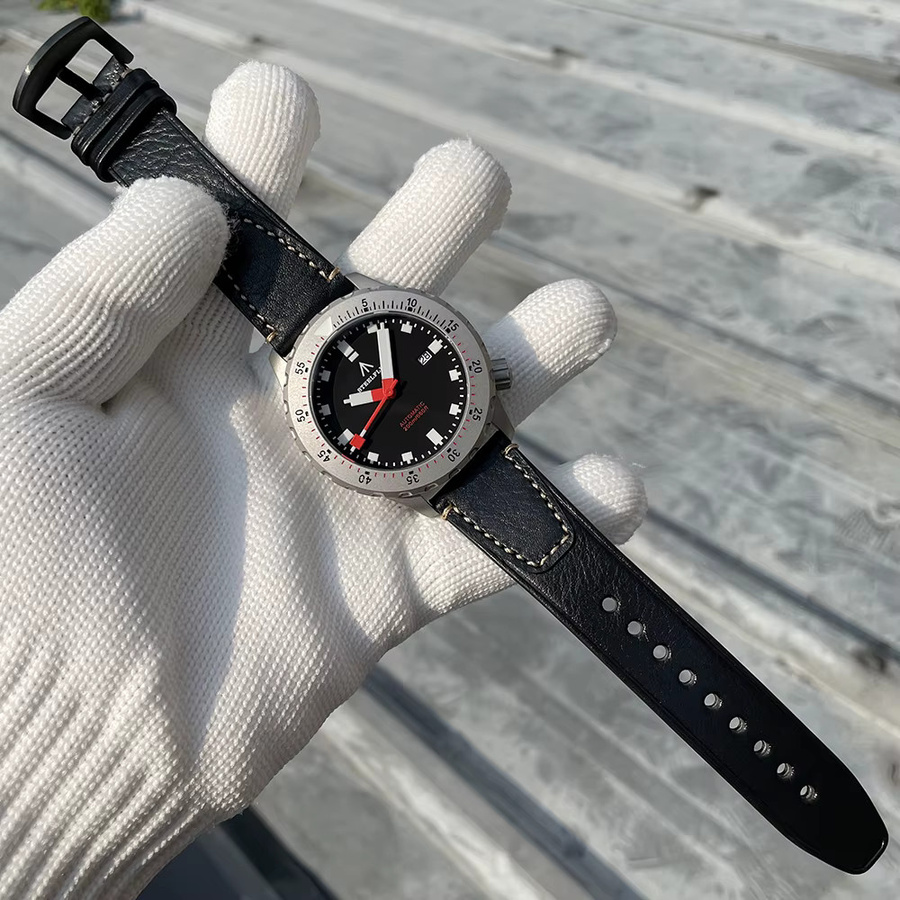 STEELFLIER Armbanduhr, Automatik, Edelstahl, Schwarz, Unisex - Bild 3