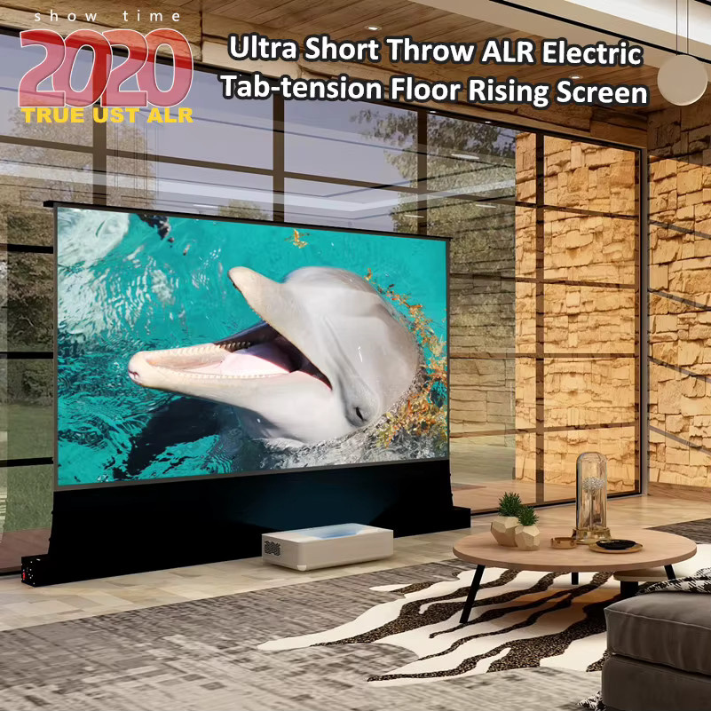 Mivision Motorisierte Elektrische Leinwand 100 Zoll 16:9 Ambient Light Rejecting Screen für UHD 8K Laser TV Heimkino Projektoren - Bild 4