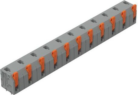 WAGO 2601-3511 Leiterplattenklemme Grau 10 Stück - Bild 1