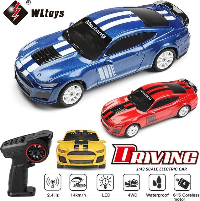 WLtoys K4308 Renn-Mini-RC-Auto, 1:43, 4WD, ferngesteuert - Bild 1