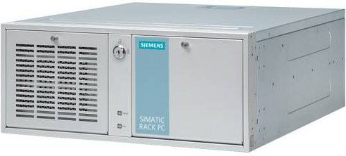 Siemens Industrie PC 6AG4012-2AA10-0AX0 mit Intel Prozessor, 4 GB RAM, 1000 GB HDD, Windows, Ethernet/LAN, DisplayPort und USB A in Grau - Bild 1
