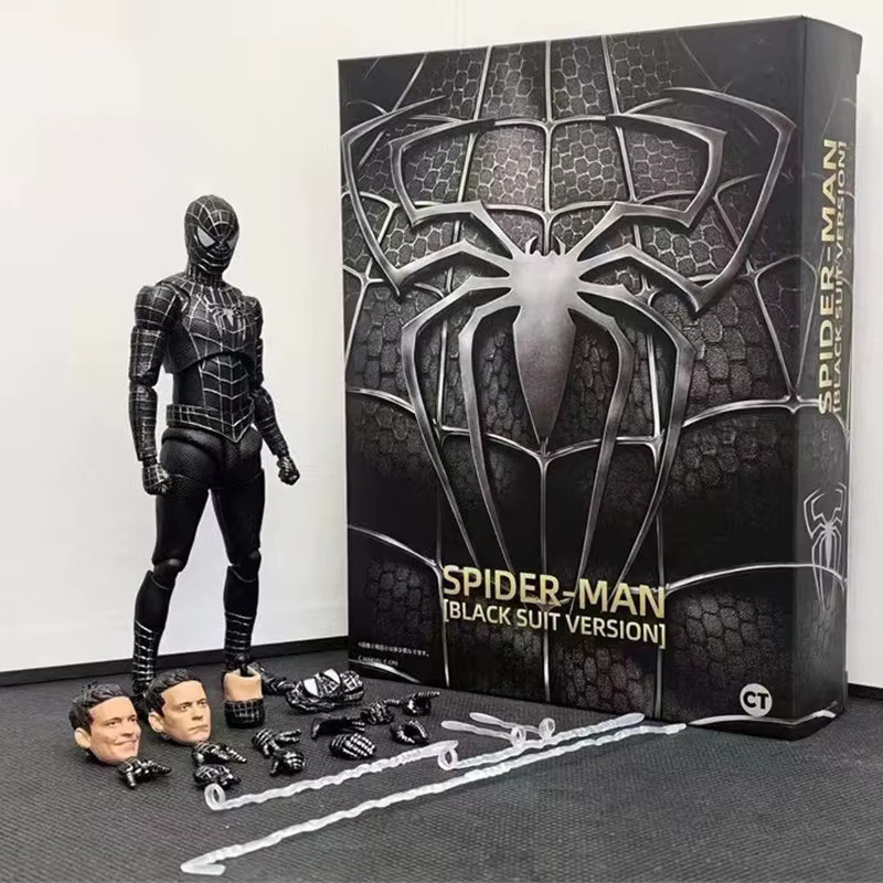 Marvel Spiderman 2099 Actionfigur, Schwarzer Anzug, Einzelfigur - Bild 3