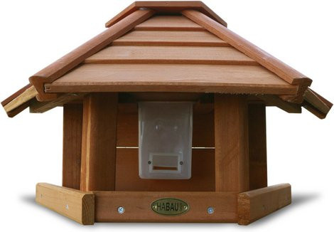 HABAU Vogelhaus aus Holz in Braun, B/H/T: 53 x 30 x 25 cm - Bild 1