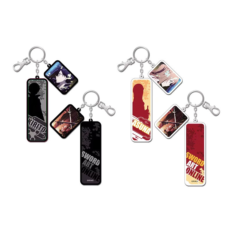 XINGHEDONGMAN Sword Art Online Schlüsselanhänger, Kunststoff, Bunt / Mehrfarbig - Bild 2