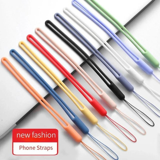 Xyun Silikon-Handgelenkbänder als Handy-Gurt-Charms und Lanyards für iPhone, Kamera und Schlüssel in Lila - Bild 1