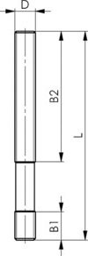 AMF Andrückschraube zum Klemmen 2 - Bild 1