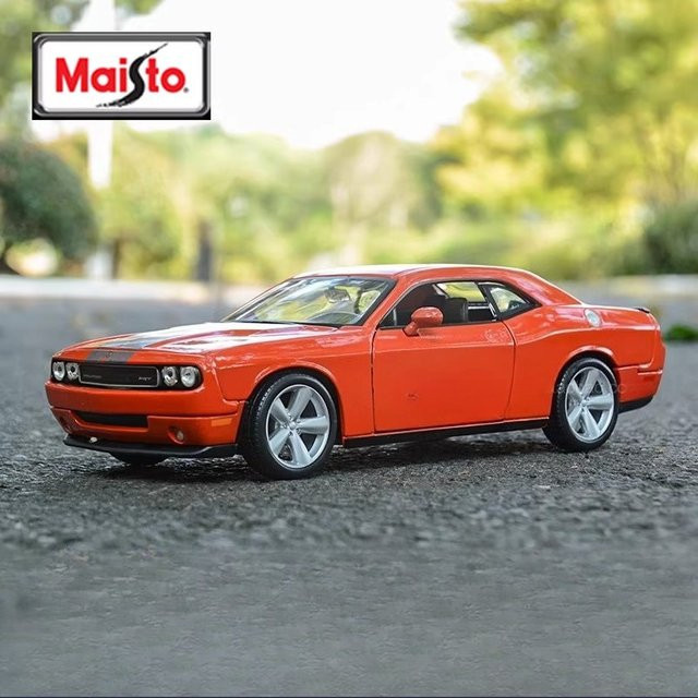 Maisto 2008 Challenger SRT8, Automodell, 1:24, Metall, Blau - Bild 1