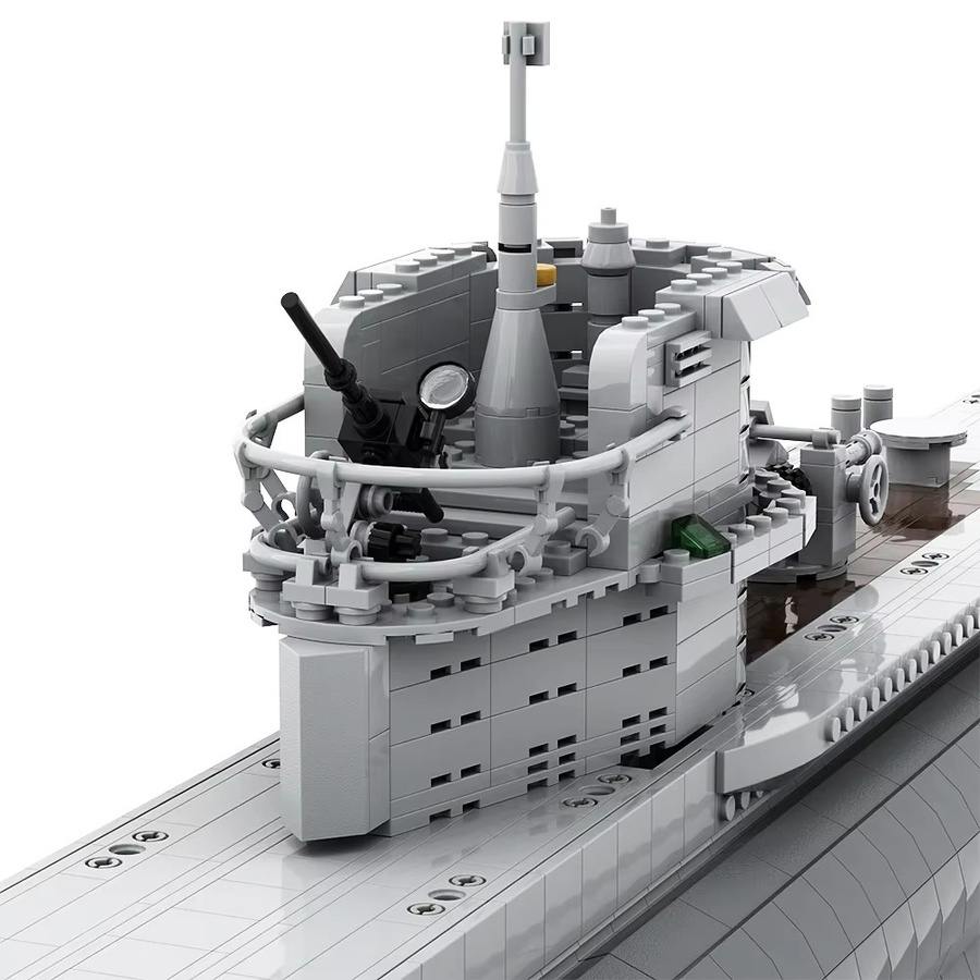 Gobricks MOC Typ VIIB U-Boot Modell, Baustein Spielzeug, Fahrzeuge - Bild 2