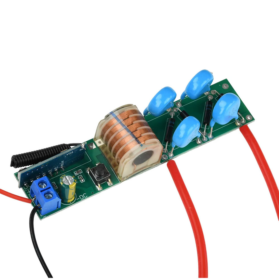diymore Hochspannungsgenerator DC 3,7 V 25 kV Zündmodul mit 16–20 mm Entladungsabstand für ferngesteuerte Anwendungen - Bild 2
