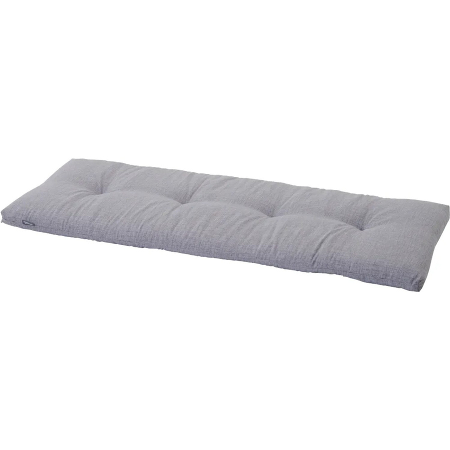 Siena Garden Banksitzkissen Comfort Grau mit Schaumstoff, B/T/H: 110 x 44 x 7 cm - Bild 2
