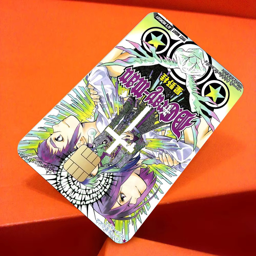 D Grey Man Anime Aufkleber für Kreditkarten und Bankkarten in Multicolour - Bild 3