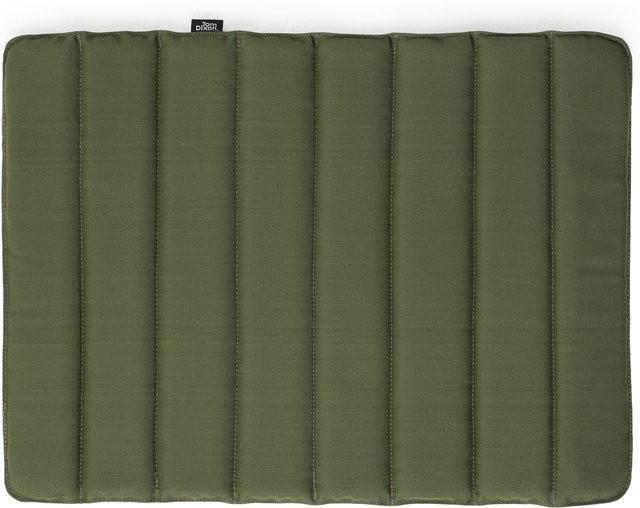 Tom Dixon Groove Sitzkissen aus Polyester in Grün und Beige, rechteckig, wasserabweisend und UV-beständig - Bild 1
