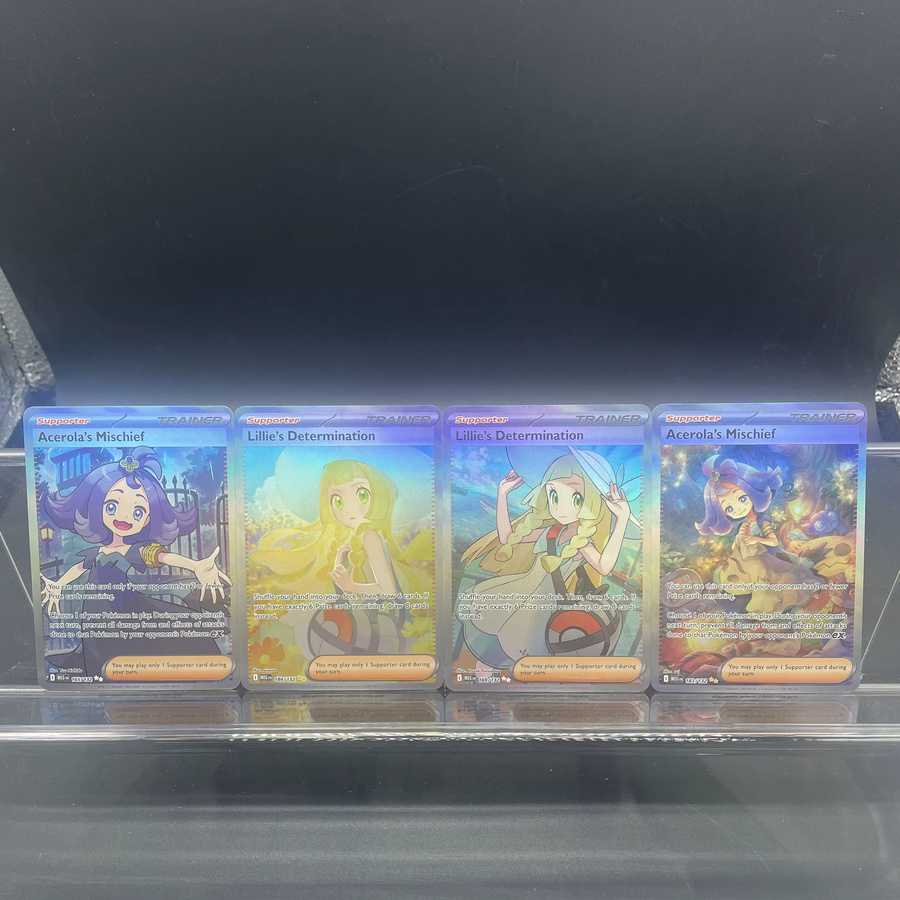 Keeppley PTCG-Trainer Sun & Moon Lillie's Bestimmung Acerolas Unfug, Spielkarte, 1-teiliges Set - Bild 2
