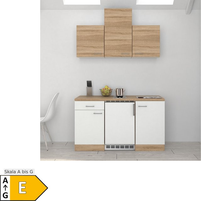 Küchenzeile Flex-Well Samoa B/T/H: 150 x 57 x 82 cm - Bild 1