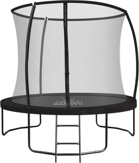 Zero Gravity Trampolin Outdoor 244cm mit Klappnetz und Leiter - Bild 1