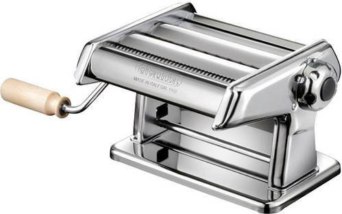 GSW Nudelmaschine Titania aus verchromtem Stahl mit Wellen- und Knetwalze in Silber - Bild 1