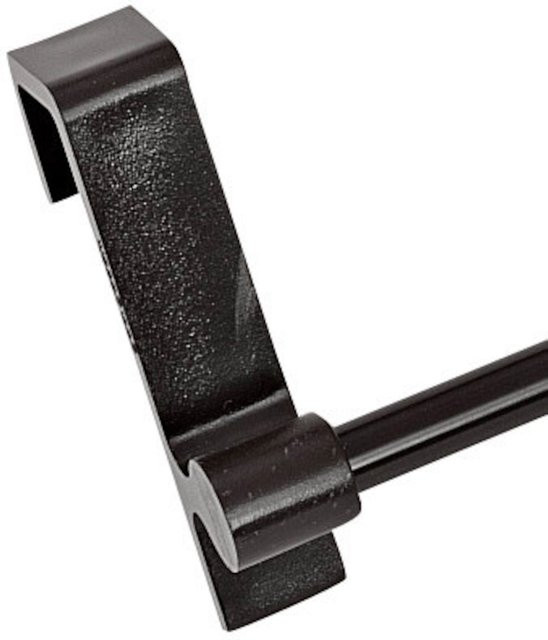 Gardinenstange Heine Home aus Aluminium mit Spannklammer, gerade, Schwarz oder Braun - Bild 1