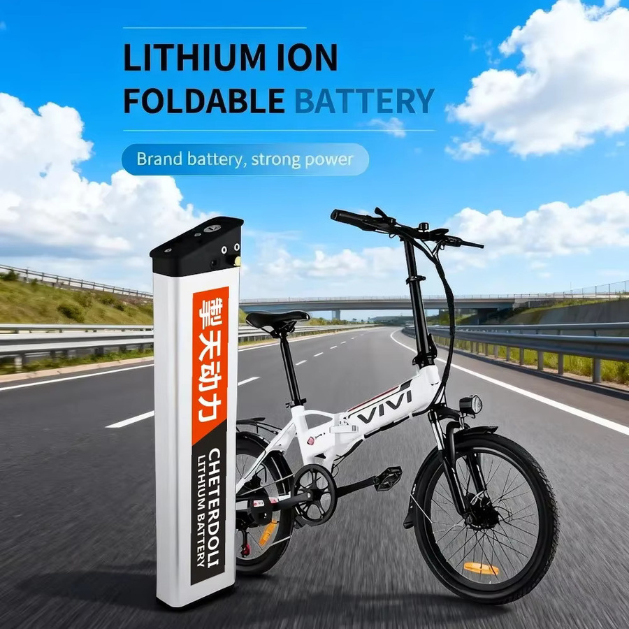 ANCHEER 36V E-Bike-Akku 10Ah Lithium-Ionen-Pack für Klappfahrräder AM1908 ADO A16 mit 30A BMS für 500W und 750W Motoren - Bild 2