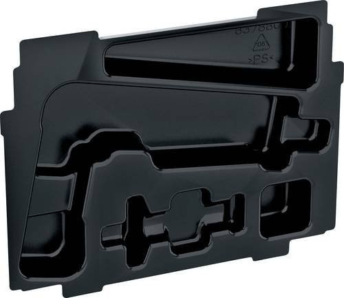 Makita Koffereinlage Tiefziehteil für MAKPAC, Schwarz, B: 38,5 cm, T: 28,5 cm, H: 4,5 cm - Bild 1
