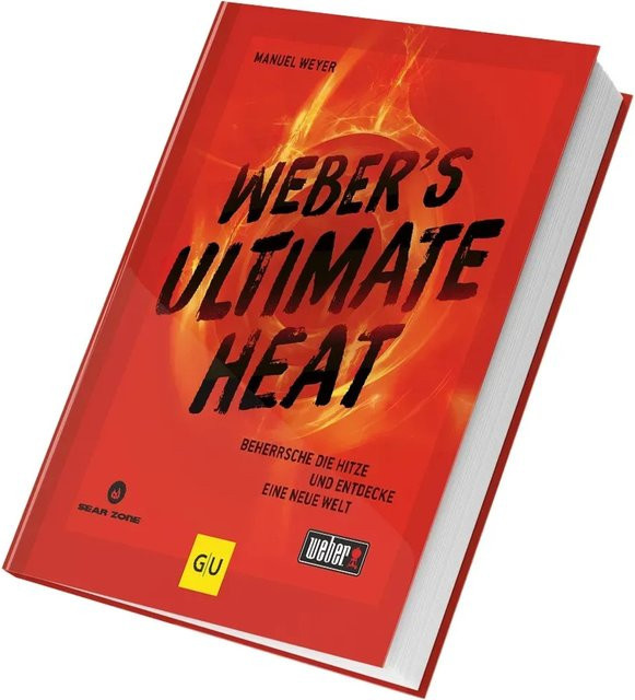 Weber Buch Buch Grillrezepte Ultimate Heat in Rot - Bild 1