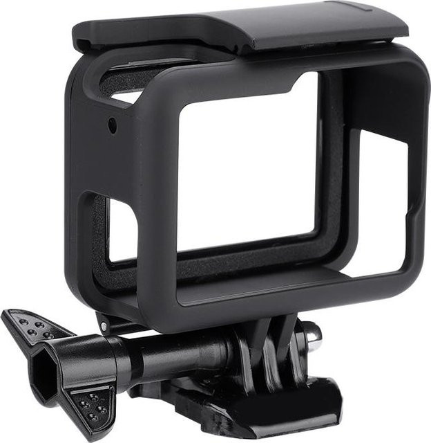 Schutzrahmen Halterung für GoPro Hero 5 und Hero 6 Actionkameras in Schwarz - Bild 1