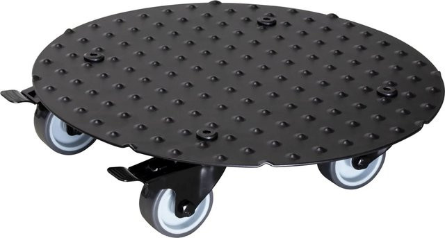 Wagner System Multiroller Pflanzenroller aus Metall in Schwarz Ø 30 cm - Bild 1