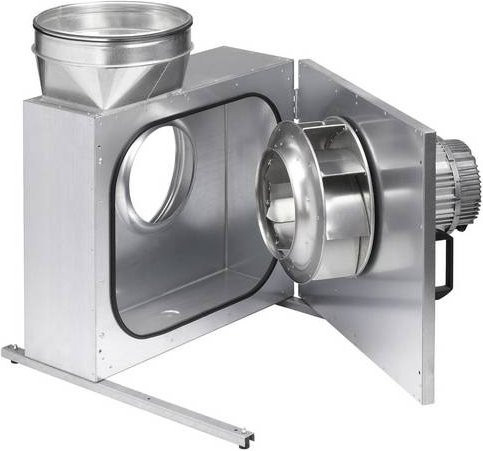 Helios Radiallüfter 06456 in Silber und Stahl - Bild 1