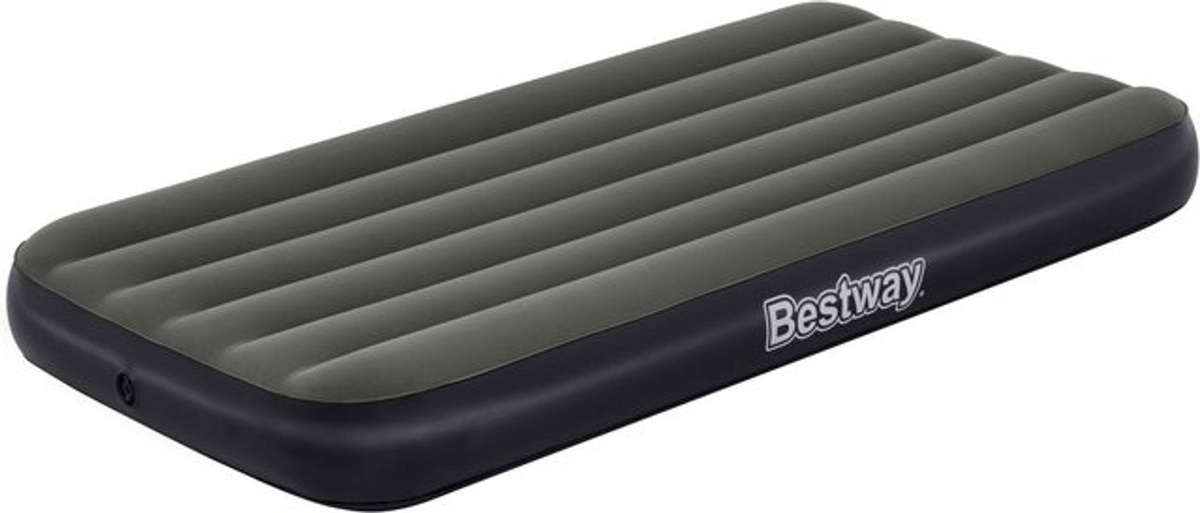 Bestway TriTech Single-Luftbett in Grau, B/T/H: 188 x 99 x 25 cm - Bild 2