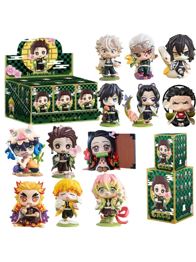 Bandai Demon Slayer Tanjiro Kamado Nezuko, Anime-Cartoon-Figur Blindbox - Bild 4