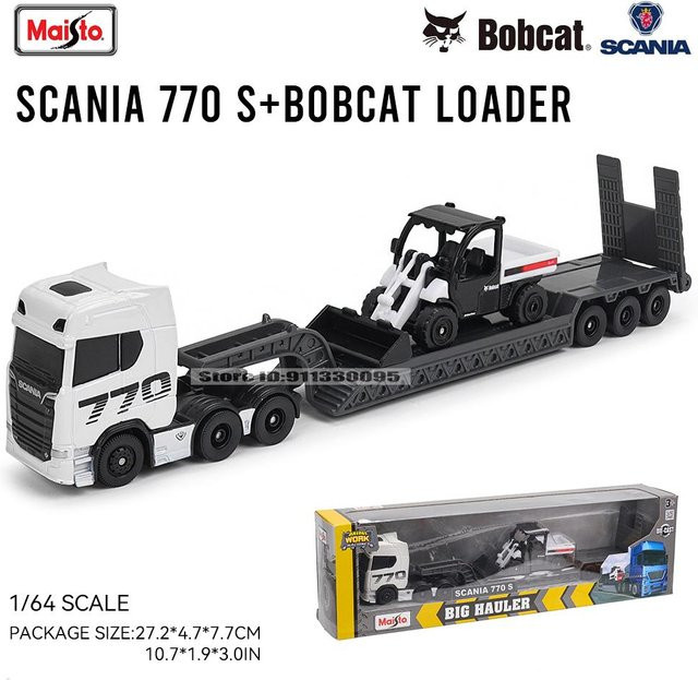 Maisto Scania 770 S, Transportfahrzeug, 1:64, Druckguss, ab 4 Jahren - Bild 1