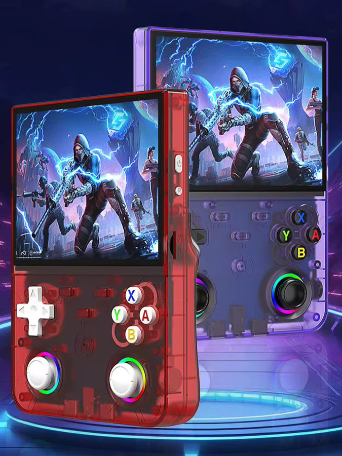 ZUIDID R36 Ultra X Handheld WLAN-Spielkonsole mit 4,5 Zoll IPS-Bildschirm und Retro-Videoplayer in Lila - Bild 7