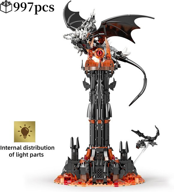 Moc-Lord Die Fell Beast Magic Tower, Bausteine Festung, ab 14 Jahren - Bild 1