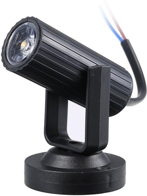 TOMTOP JMS LED Mini Spot Lampe Grün für Bühnenbeleuchtung und Party-Dekoration - Bild 1