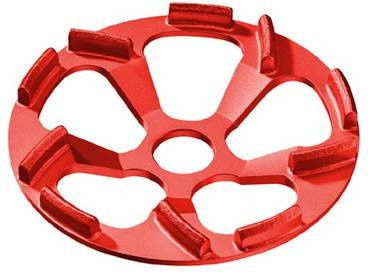 Flex 324361 Estrich-Jet Trocken-Diamantschleifteller für Winkelschleifer in Rot - Bild 1