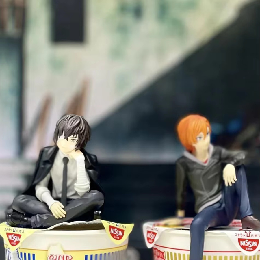 Bandai Bungo Stray Dogs Dazai Osamu Nakahara Chuuya, Actionfiguren, Kunststoff - Bild 5