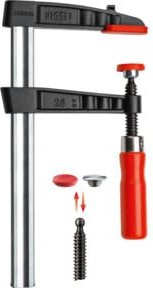 Bessey Temperguss-Schraubzwinge TG 100/50 in Messing - Bild 1