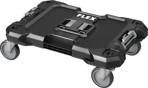 Flex TKA SP RD Transportroller Schwarz, Traglast: 115 kg, B/T/H: 58,3 x 40,7 x 20,0 cm - Bild 1