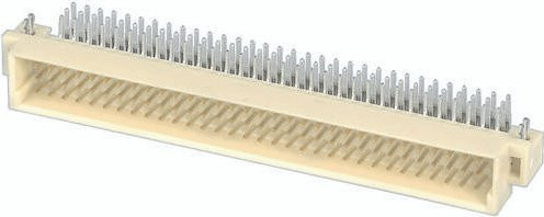 HARTING Messerleiste aus Messing in Beige, 3 Reihen, 1 Stück - Bild 1