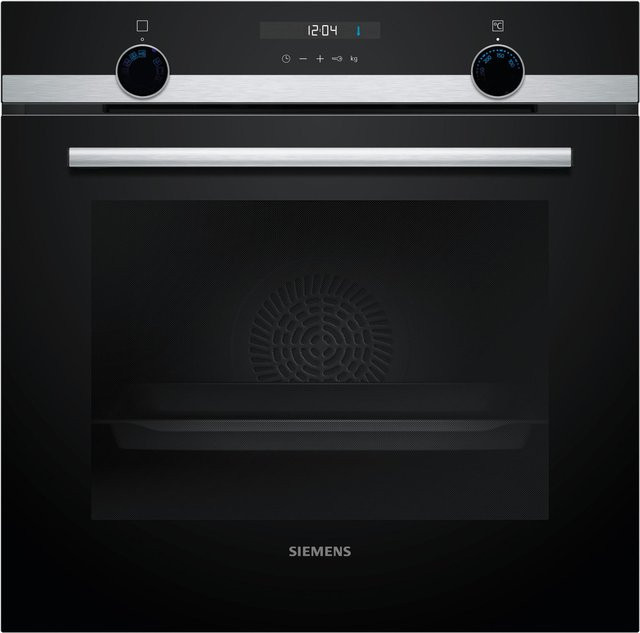 Bosch iQ500 HB537GES3 Einbaubackofen in Schwarz mit Heißluft und Pyrolyse-Selbstreinigung - Bild 1