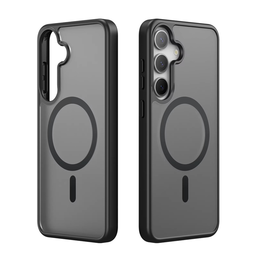 DUX DUCIS Schutzhülle für Samsung Galaxy S25 Ultra, S25 Plus und S25 mit magnetischer Rückseite in Grau und Multicolour, unterstützt magnetisches Laden - Bild 2