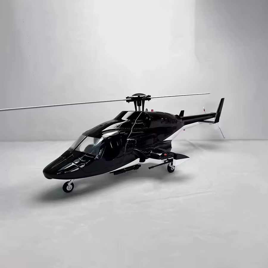 ROBAN Airwolf-Hubschrauber, RC-Modell, 470-Größe, RTF, mit LED-Navigationslichtern - Bild 5