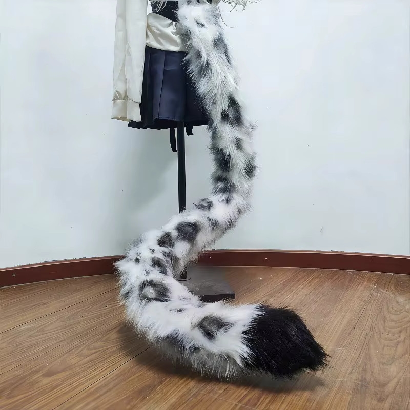 Arknights SilverAsh Pramanix Cliffheart Tail, Cosplay Requisiten, pelziger langer Schwanz - Bild 2